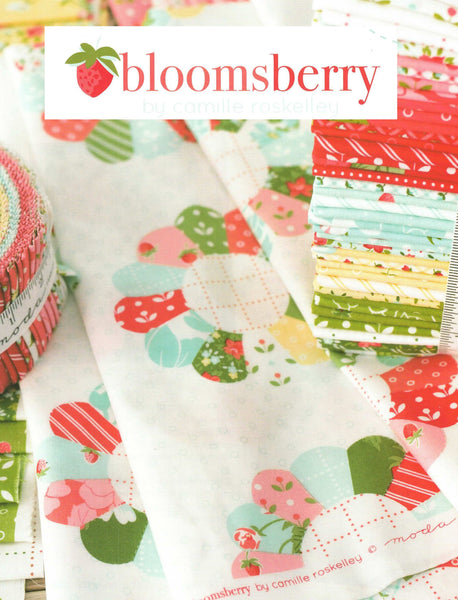 BLOOMSBERRY Charm Pack by Camille Roskelley 100% Cotton 5-inch Precut Fabric Squares (42 pcs)