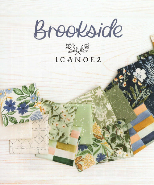 Brookside Charm Pack 5-inch Precut Fabric Squares by 1 Canoe 2 for Moda Fabrics (42 pcs)