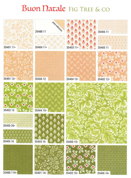 Buon Natale Charm Pack 5-inch Precut Fabric Squares by Joanna Figueroa for Moda Fabrics (42 pcs)
