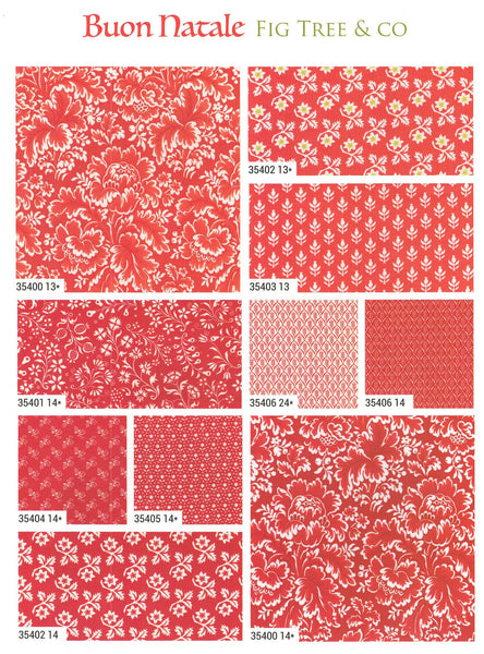 Buon Natale Charm Pack 5-inch Precut Fabric Squares by Joanna Figueroa for Moda Fabrics (42 pcs)