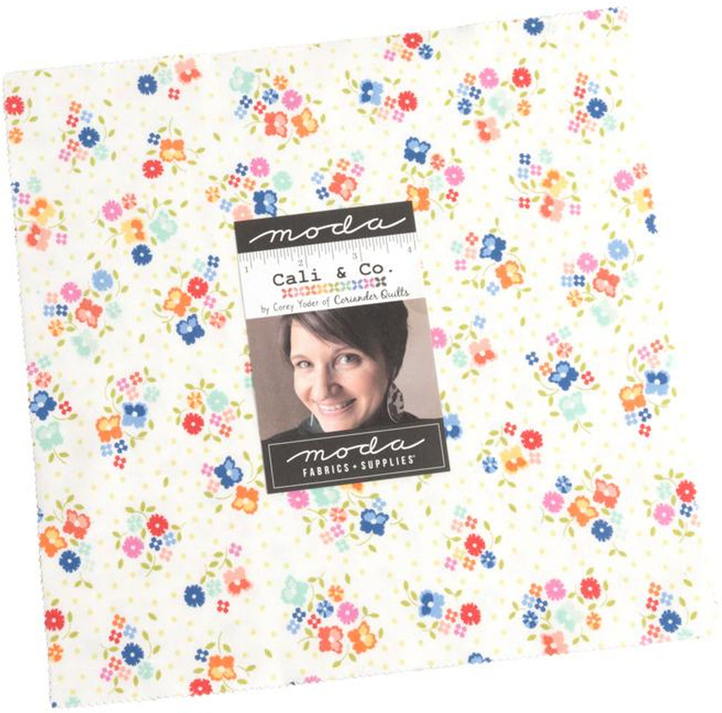 Cali & Co. Layer Cake 10-inch Precut Fabric Squares by Corey Yoder for Moda Fabrics (42 pcs)