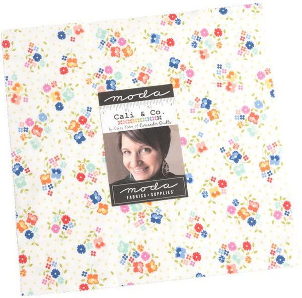 Cali & Co. Layer Cake 10-inch Precut Fabric Squares by Corey Yoder for Moda Fabrics (42 pcs)