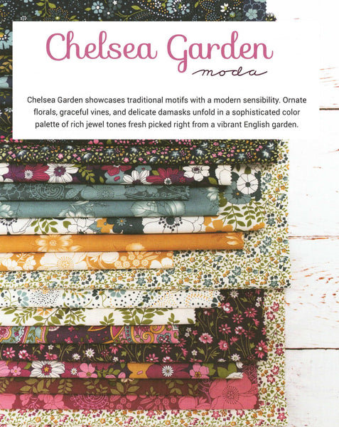 Chelsea Garden Charm Pack 5-inch Precut Fabric Squares by Moda Fabrics (42 pcs)