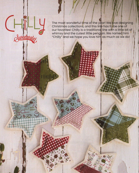 Chilly Charm Pack 5-inch Precut Fabric Squares by Sweetwater for Moda Fabrics (42 pcs)
