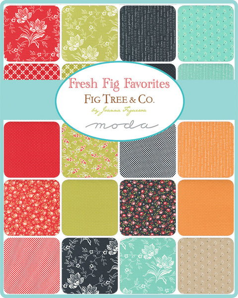 Fresh Fig Favorites Layer Cake 10-inch Precut Fabric Squares by Joanna Figueroa for Moda Fabrics (42 pcs)