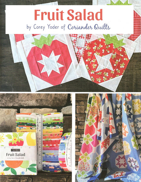 Fruit Salad Charm Pack 5-inch Precut Fabric Squares by Corey Yoder for Moda Fabrics (42 pcs)
