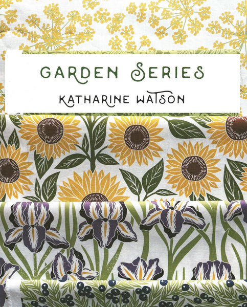 Garden Series Charm Pack 5-inch Precut Fabric Squares by Katharine Watson for Moda Fabrics (42 pcs)