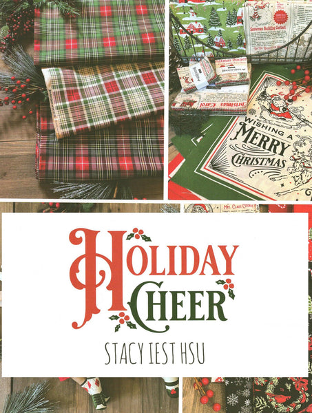 Holiday Cheer Charm Pack 5-inch Precut Fabric Squares by Stacy Iest Hsu for Moda Fabrics (42 pcs)