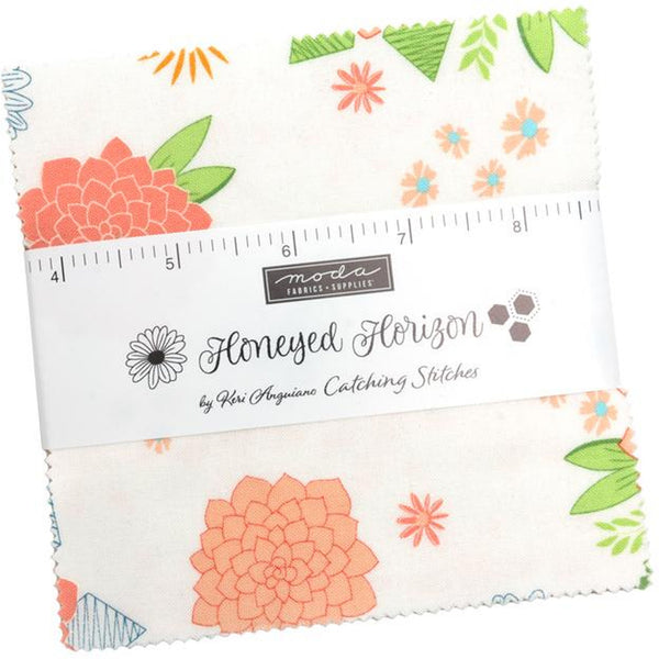 Honeyed Horizon Charm Pack 5-inch Precut Fabric Squares by Keri Anguiano for Moda Fabrics (42 pcs)