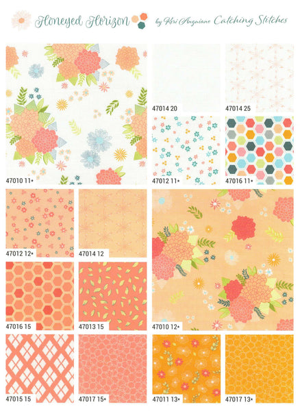 Honeyed Horizon Charm Pack 5-inch Precut Fabric Squares by Keri Anguiano for Moda Fabrics (42 pcs)