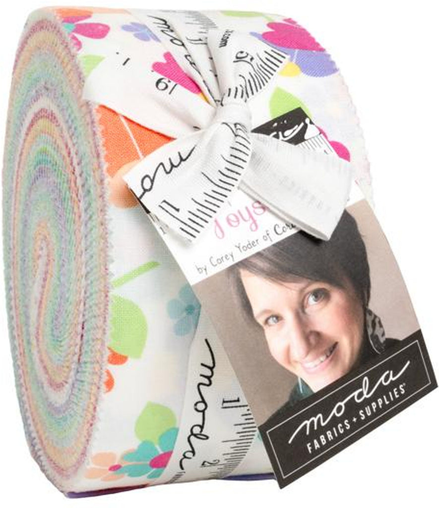JOYSOME Jelly Roll by Corey Yoder 100% Cotton 2.5-inch x 44-inch Precut Craft Fabric Strips (40 pcs)
