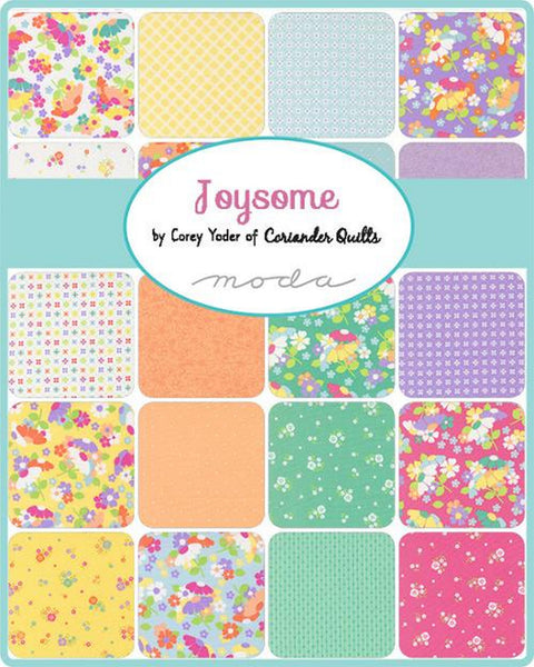 JOYSOME Jelly Roll by Corey Yoder 100% Cotton 2.5-inch x 44-inch Precut Craft Fabric Strips (40 pcs)