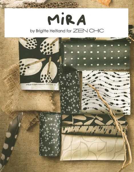 Mira Charm Pack 5-inch Precut Fabric Squares by Brigitte Heitland/Zen Chic for Moda Fabrics (42 pcs)