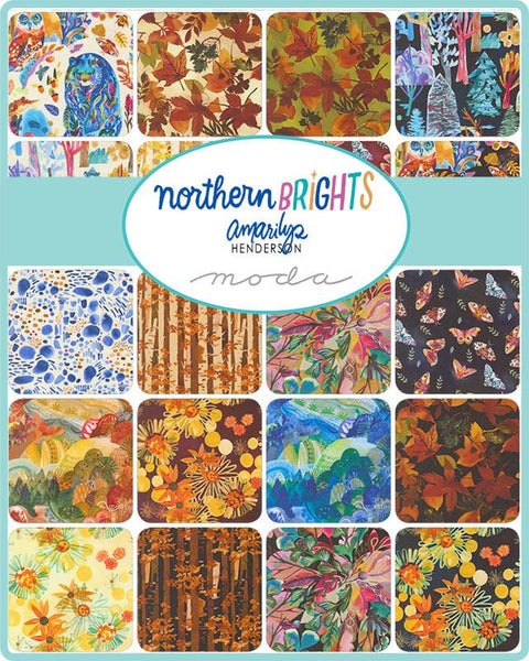 Northern Brights Charm Pack 5-inch Precut Fabric Squares by Amarilys Henderson for Moda Fabrics (42 pcs)