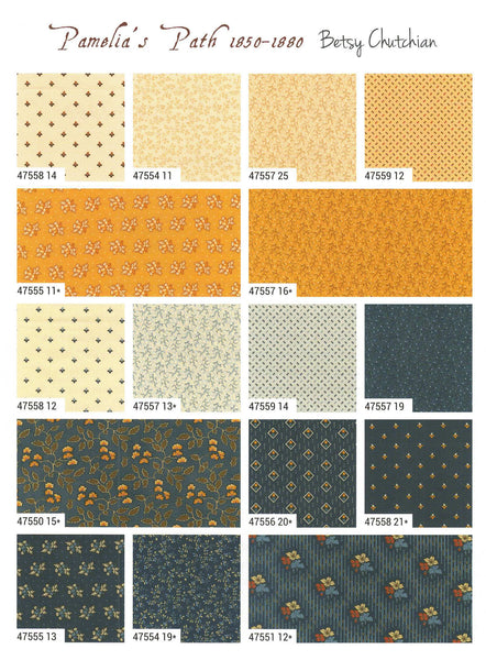 Pamelia's Path Layer Cake 10-inch Precut Fabric Squares by Betsy Chutchian for Moda Fabrics (42 pcs)