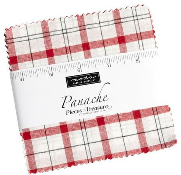 Panache Wovens Charm Pack 5-inch Precut Fabric Squares by Jenelle Kent for Moda Fabrics (42 pcs)