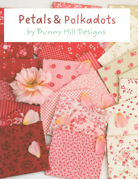 Petals & Polka Dots Charm Pack 5-inch Precut Fabric Squares by Bunny Hill Designs for Moda Fabrics (42 pcs)