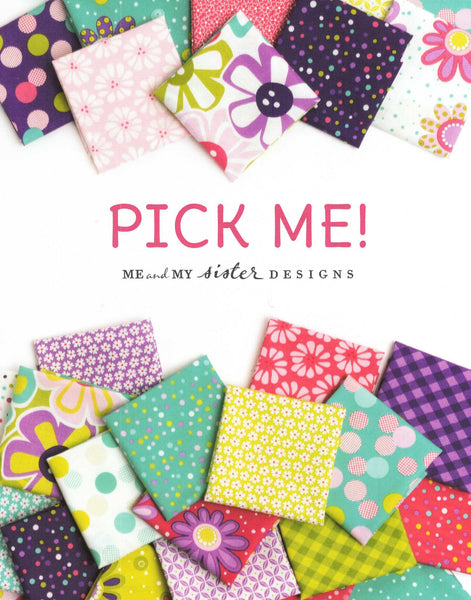 Pick Me Charm Pack 5-inch Precut Fabric Squares by Me & My Sister Designs for Moda Fabrics (42 pcs)