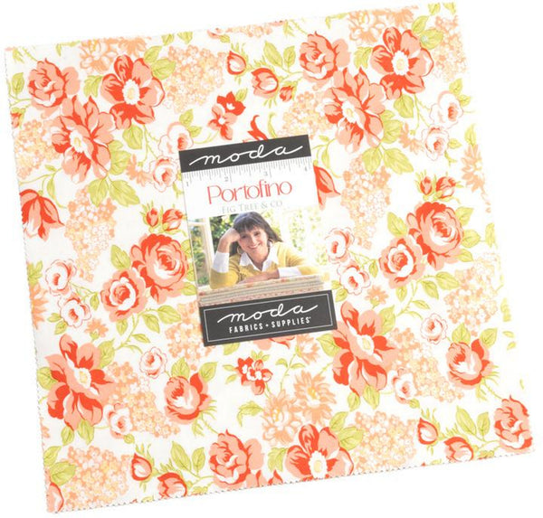 Portofino Layer Cake 10-inch Precut Fabric Squares by Joanna Figueroa for Moda Fabrics (42 pcs)