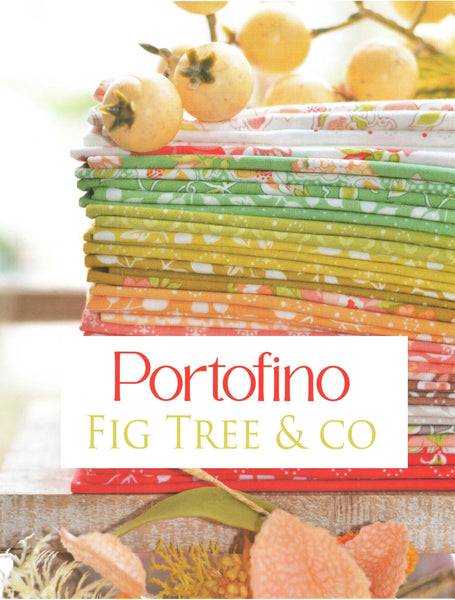 PORTOFINO Charm Pack by Joanna Figueroa 100% Cotton 5-inch Precut Fabric Craft Squares (42 pcs)