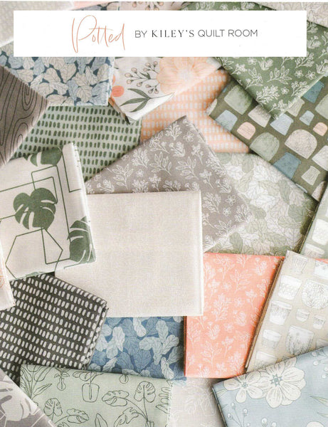 Potted Layer Cake 10-inch Precut Fabric Squares by Kiley's Quilt Room for Moda Fabrics (42 pcs)
