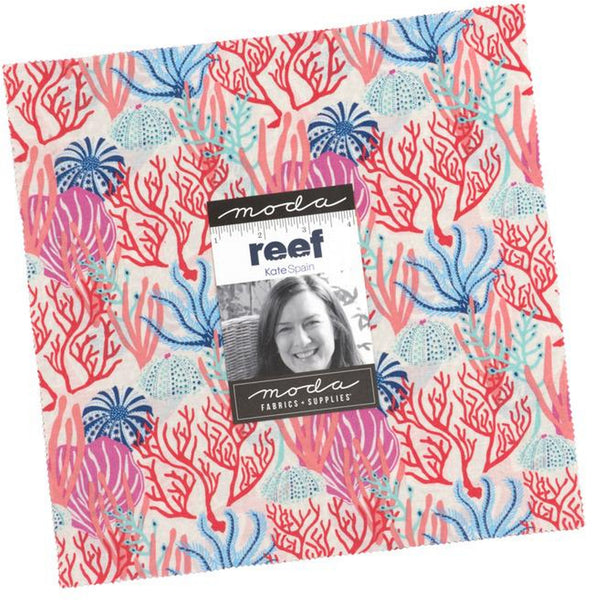 Reef Layer Cake 10-inch Precut Fabric Squares by Kate Spain for Moda Fabrics (42 pcs)