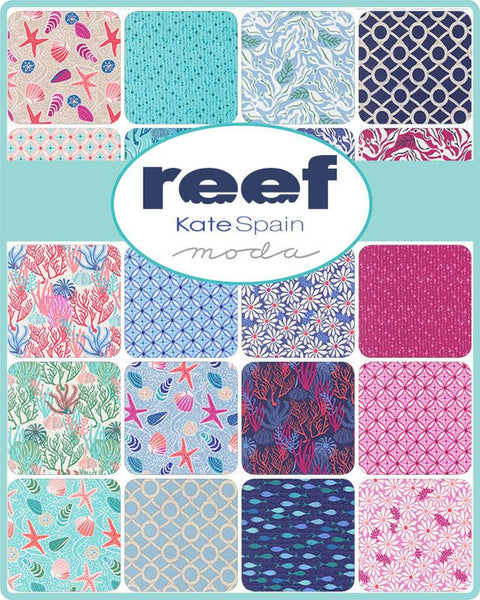 Reef Layer Cake 10-inch Precut Fabric Squares by Kate Spain for Moda Fabrics (42 pcs)