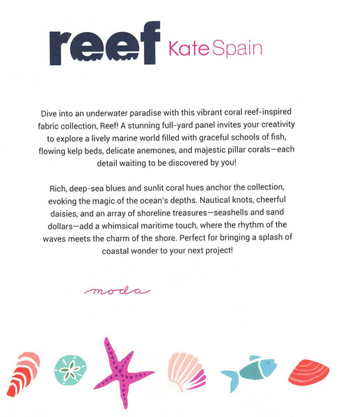 Reef Layer Cake 10-inch Precut Fabric Squares by Kate Spain for Moda Fabrics (42 pcs)