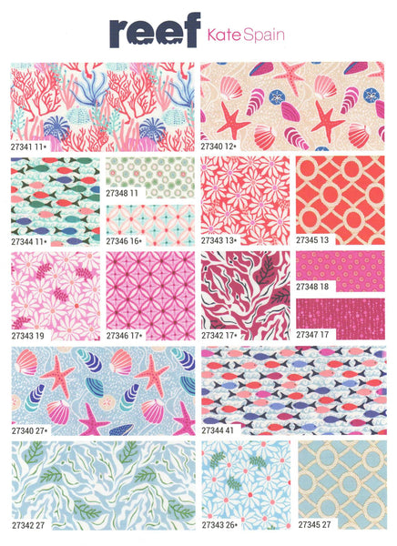 Reef Layer Cake 10-inch Precut Fabric Squares by Kate Spain for Moda Fabrics (42 pcs)