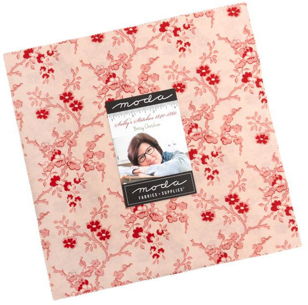 Sally's Stitches Layer Cake 10-inch Precut Fabric Squares by Betsy Chutchian for Moda Fabrics (42 pcs)