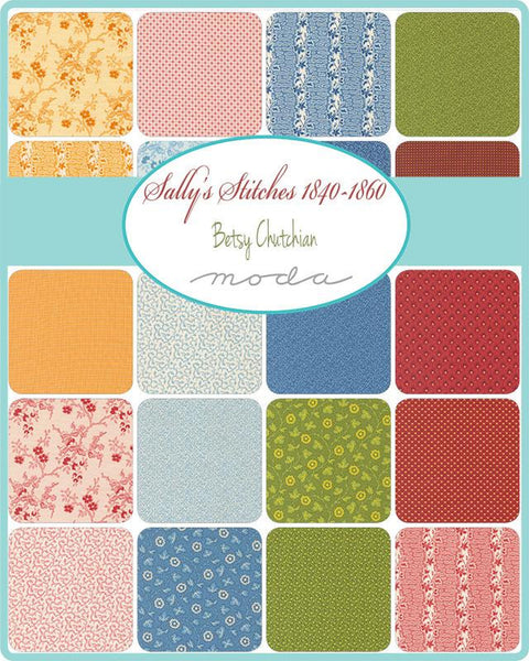 Sally's Stitches Layer Cake 10-inch Precut Fabric Squares by Betsy Chutchian for Moda Fabrics (42 pcs)