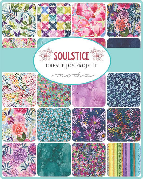 Soulstice Charm Pack 5-inch Precut Fabric Squares by Create Joy Project for Moda Fabrics (42 pcs)