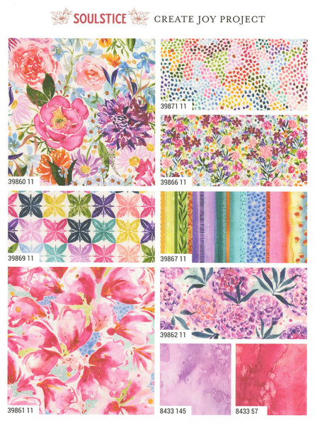 Soulstice Charm Pack 5-inch Precut Fabric Squares by Create Joy Project for Moda Fabrics (42 pcs)