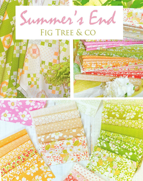 Summer's End Charm Pack 5-inch Precut Fabric Squares by Joanna Figueroa for Moda Fabrics (42 pcs)