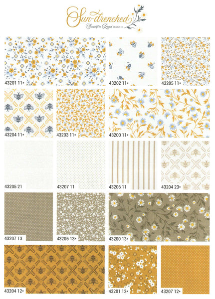 Sun Drenched Layer Cake 10-inch Precut Fabric Squares by Sweetfire Road for Moda Fabrics (42 pcs)