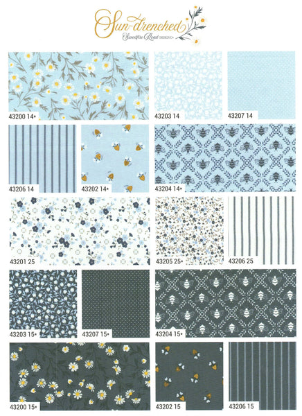 Sun Drenched Layer Cake 10-inch Precut Fabric Squares by Sweetfire Road for Moda Fabrics (42 pcs)