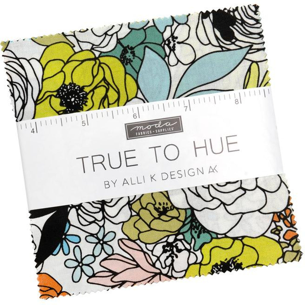 True To Hue Charm Pack 5-inch Precut Fabric Squares by Alli K Designs for Moda Fabrics (42 pcs)