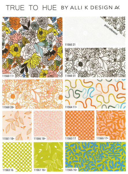 True To Hue Charm Pack 5-inch Precut Fabric Squares by Alli K Designs for Moda Fabrics (42 pcs)