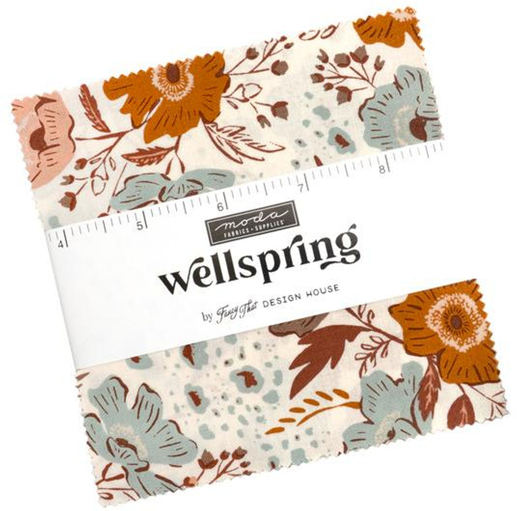 Moda Fabrics Wellspring Charm Pack by Stephanie Sliwinski 5-inch Precut Fabric Squares (42 pcs)