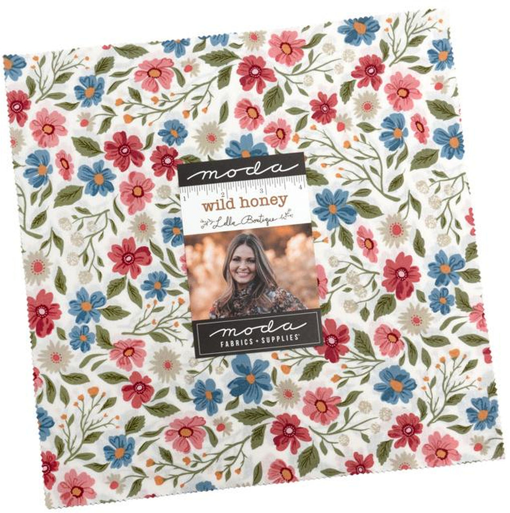 Wild Honey Layer Cake 10-inch Precut Fabric Squares by Lella Boutique for Moda Fabrics (42 pcs)