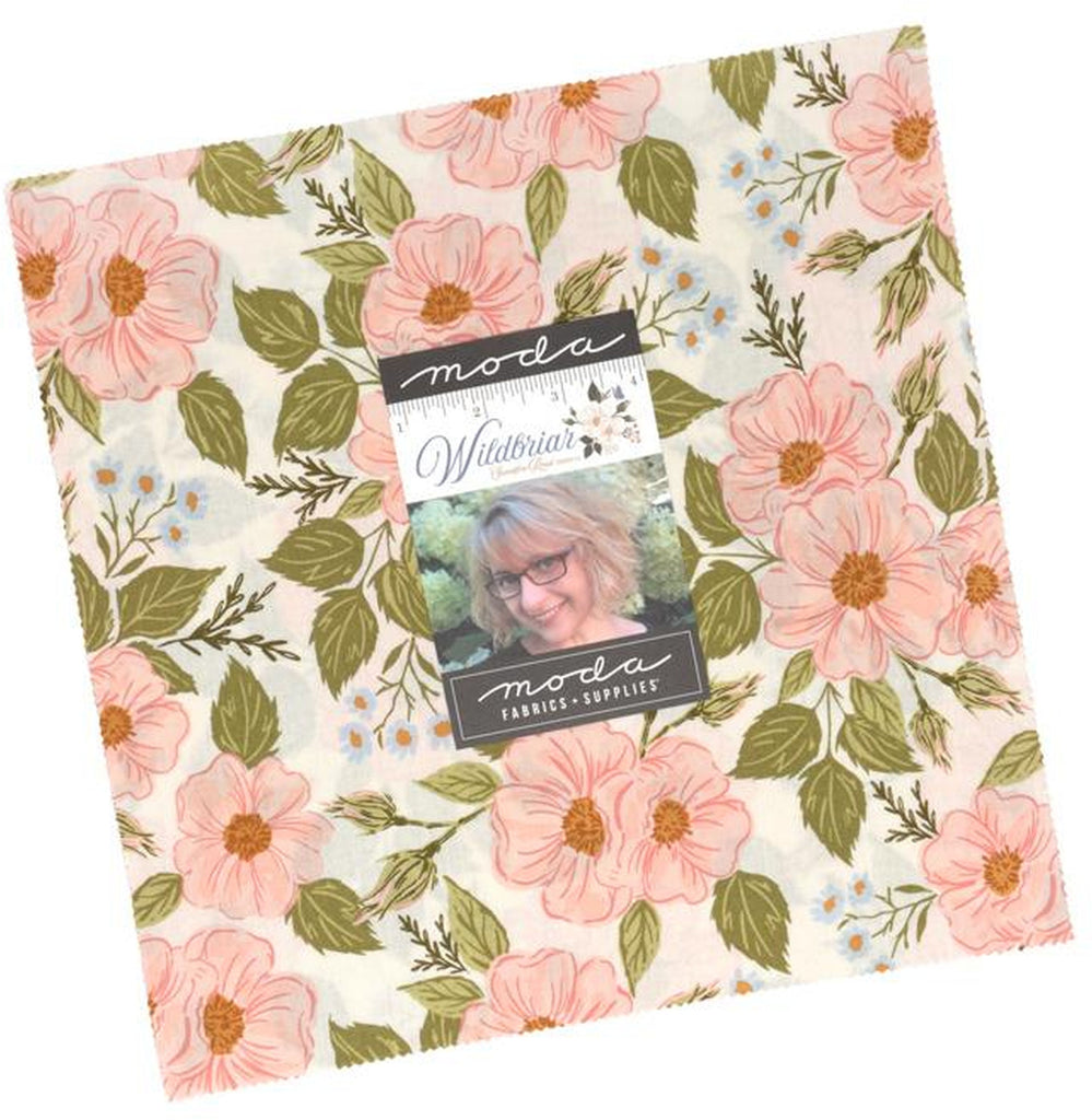 WILDBRIAR Layer Cake by Sweetfire Road 100% Cotton 10-inch Precut Craft Fabric Squares (42 pcs)