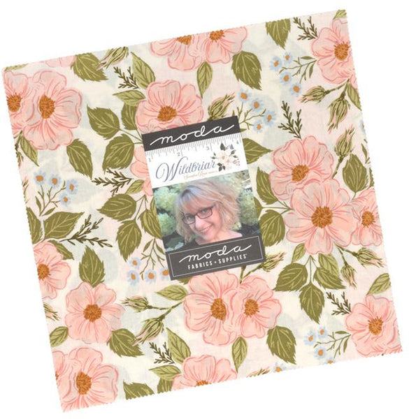 WILDBRIAR Layer Cake by Sweetfire Road 100% Cotton 10-inch Precut Craft Fabric Squares (42 pcs)