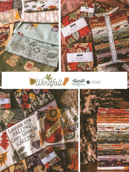 Windfall Charm Pack by Stephanie Sliwinski for Moda Fabrics 5-inch Precut Fabric Squares (42 pcs)