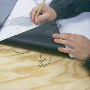 2 Large Sheets of 26" x 42" Carbon Woodworking Transfer Paper